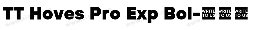 TT Hoves Pro Exp Bol字体转换 TT Hoves Pro Exp Bol字体转换
